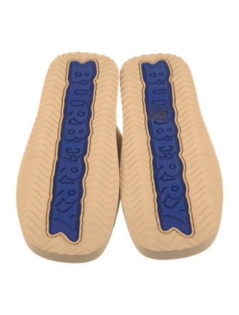 Burberry Leather Slides