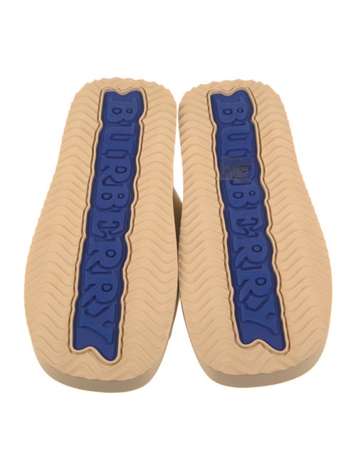 Burberry Leather Slides