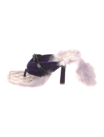 Burberry Leather Slides