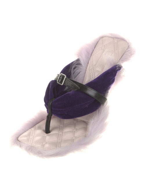 Burberry Leather Slides