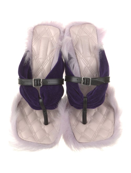 Burberry Leather Slides