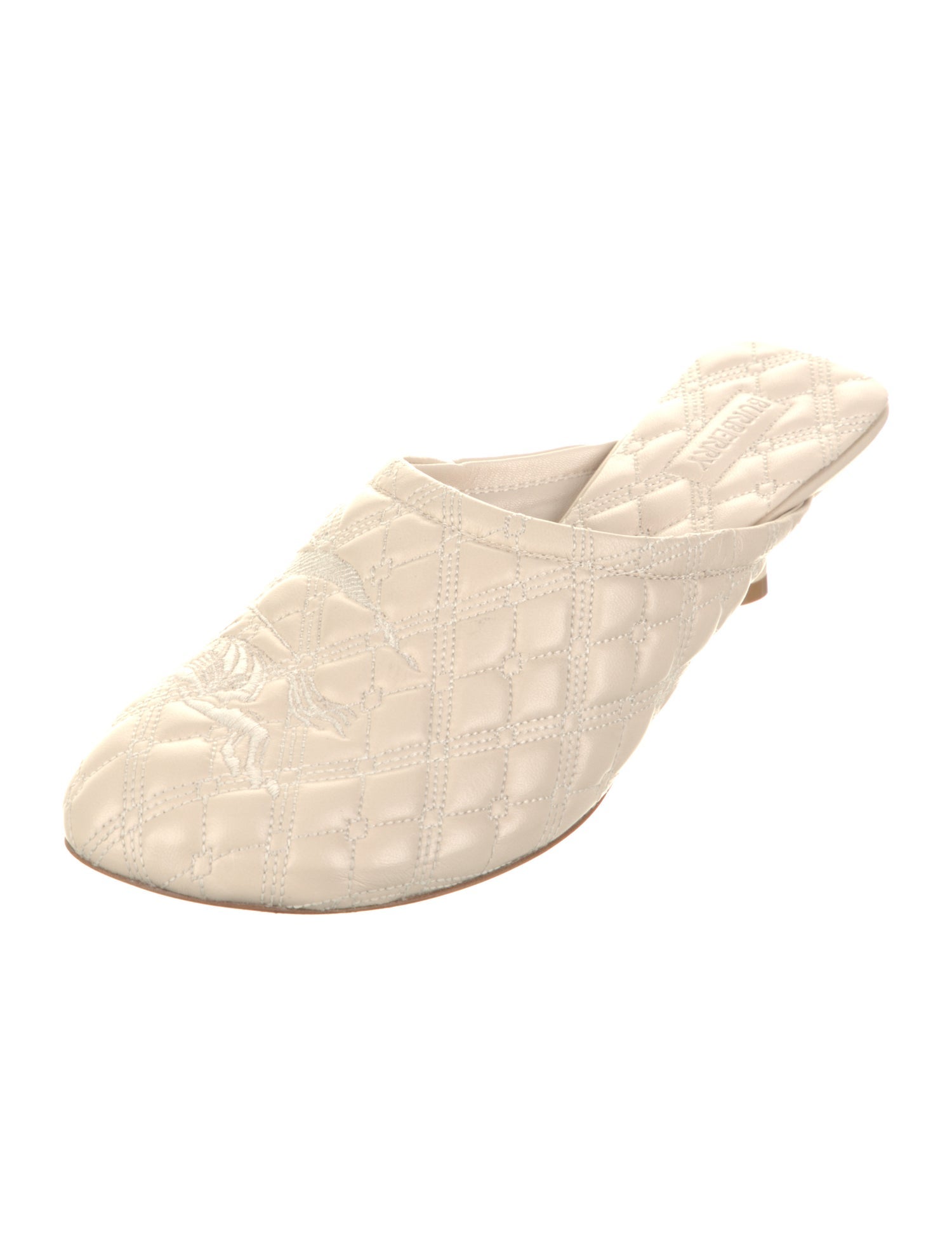 Burberry Leather Mules