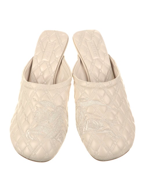 Burberry Leather Mules