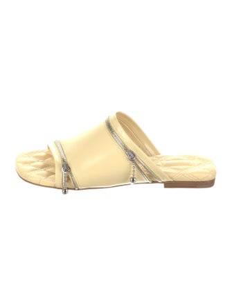 Burberry Leather Slides