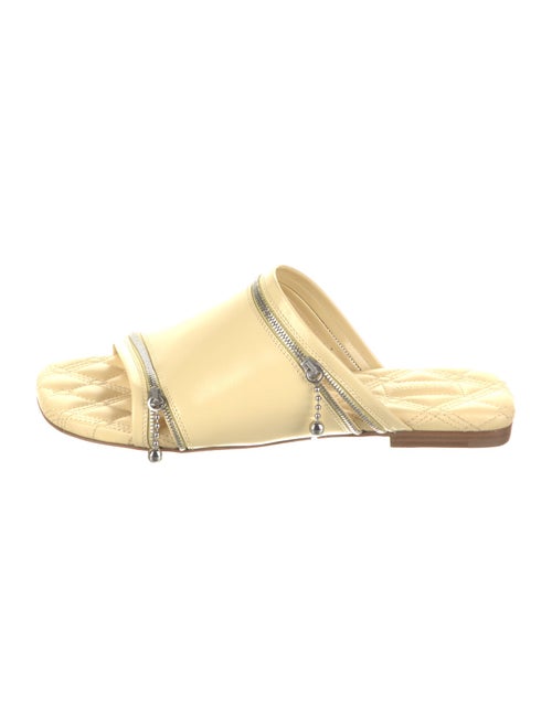 Burberry Leather Slides