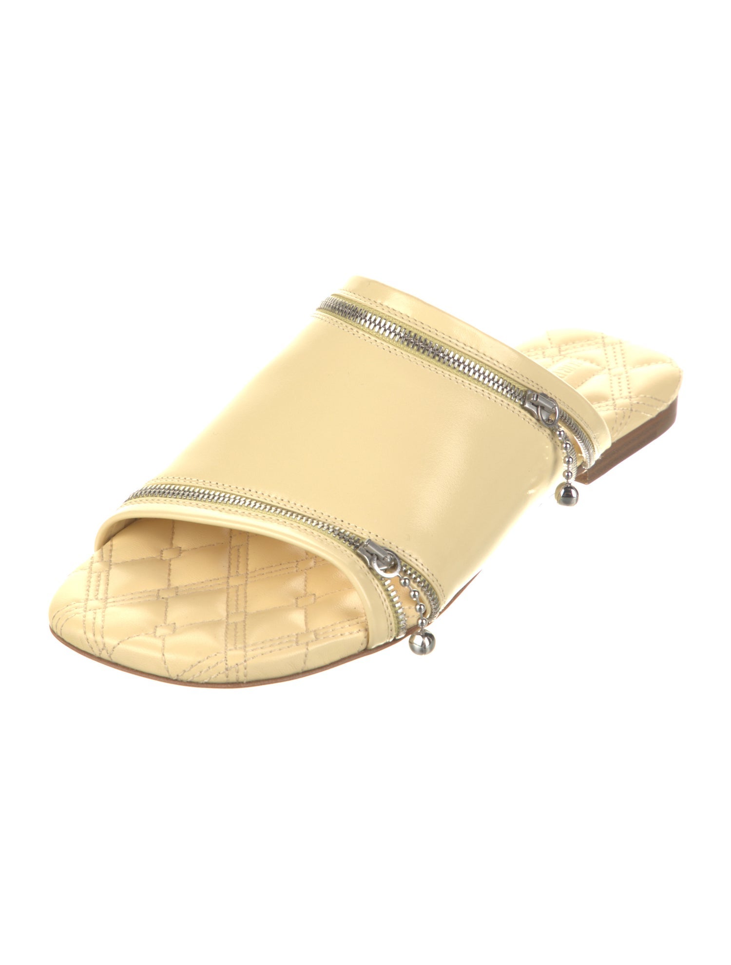 Burberry Leather Slides