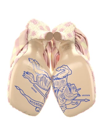 Burberry Printed Flip Flops