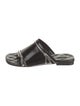 Burberry Leather Slides