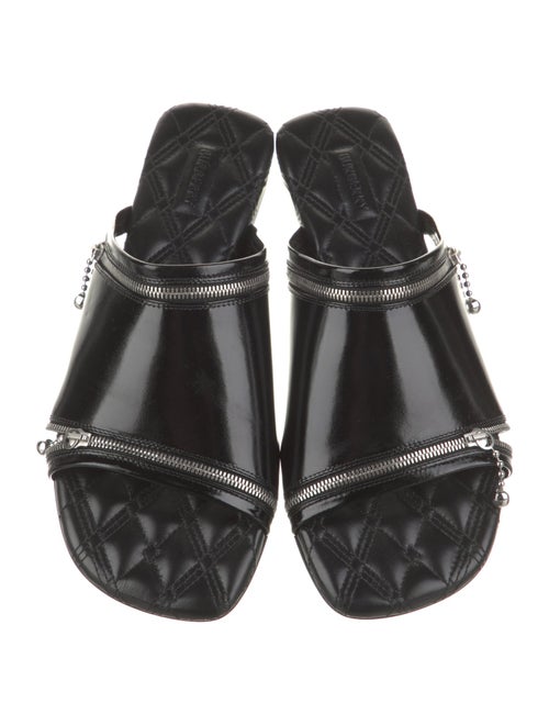 Burberry Leather Slides