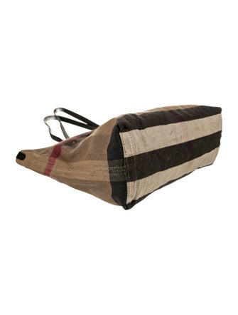 Burberry Mega Check Tote Medium