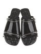 Burberry Patent Leather Slides