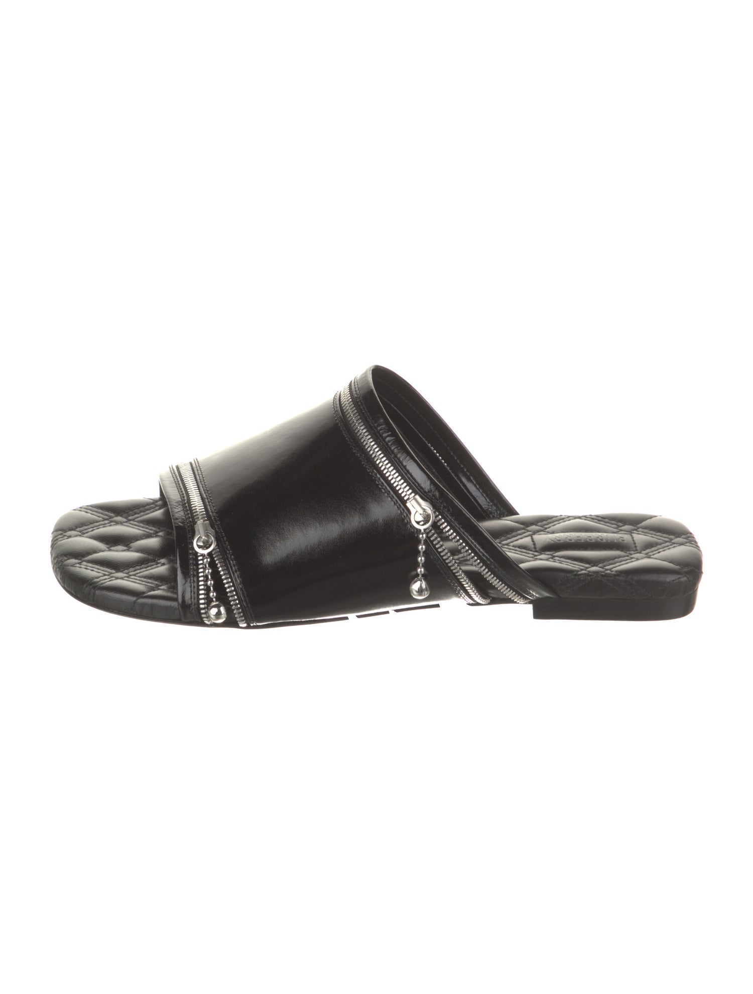 Burberry Leather Slides