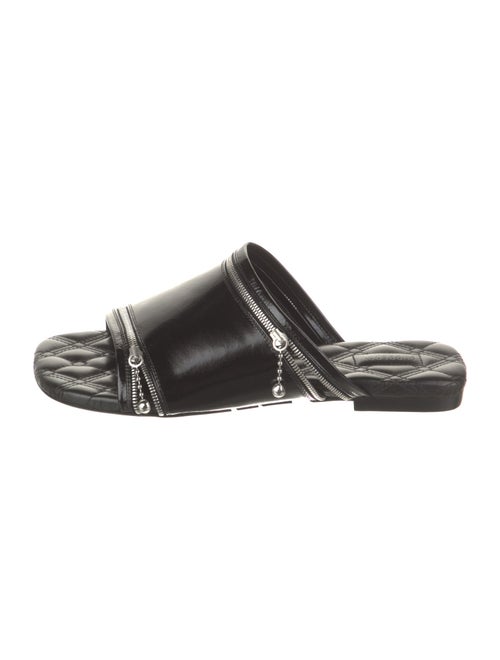 Burberry Leather Slides