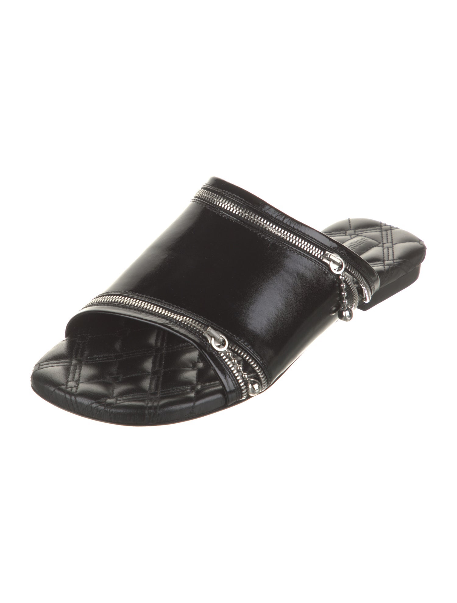 Burberry Leather Slides