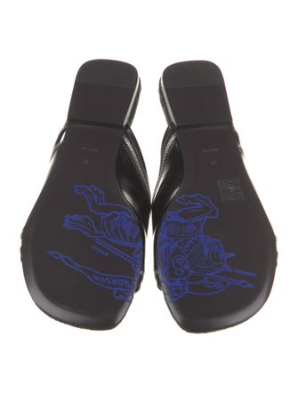 Burberry Leather Slides
