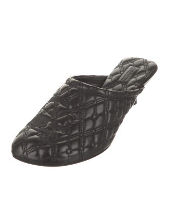 Burberry Leather Mules