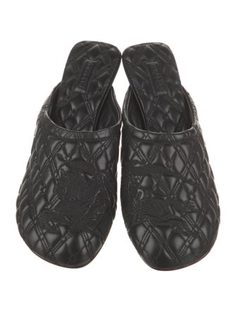Burberry Leather Mules