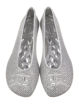 Burberry Leather Ballet Flats