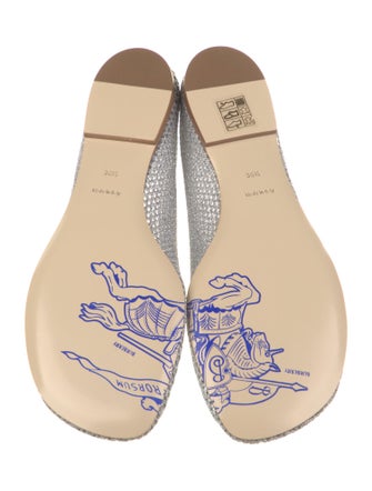 Burberry Leather Ballet Flats