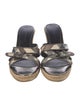 Burberry Nova Check Pattern Canvas Espadrilles
