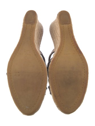 Burberry Nova Check Pattern Canvas Espadrilles