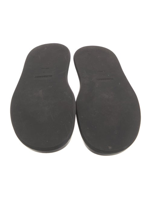 Burberry Mesh Mesh Accents Slides