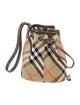 Burberry Canvas Bucket Bag