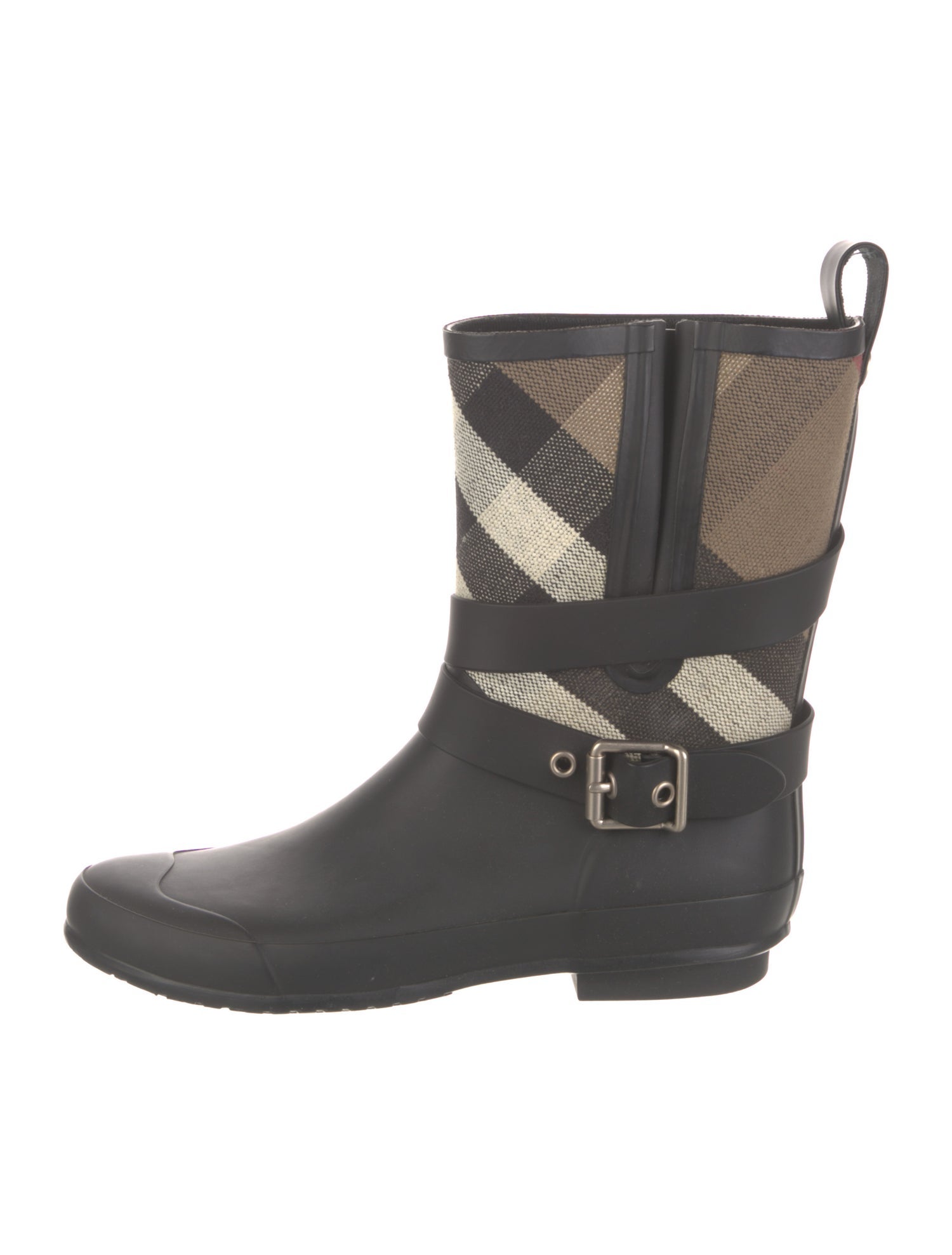 Burberry Rubber Printed Rain Boots