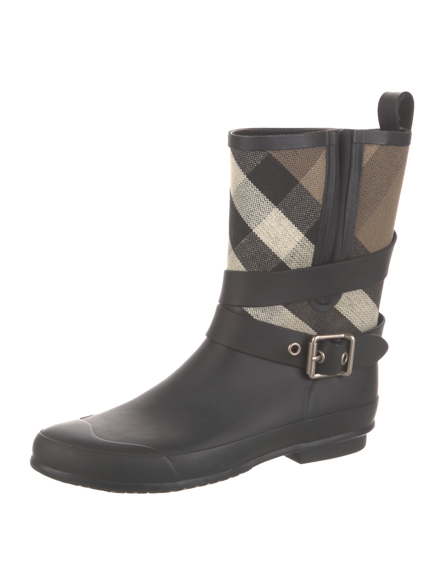 Burberry Rubber Printed Rain Boots