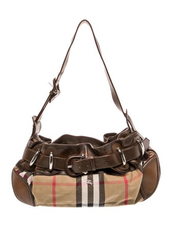 Burberry Super Nova Check Shoulder Bag