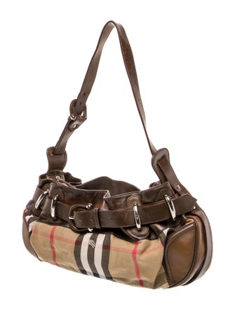Burberry Super Nova Check Shoulder Bag