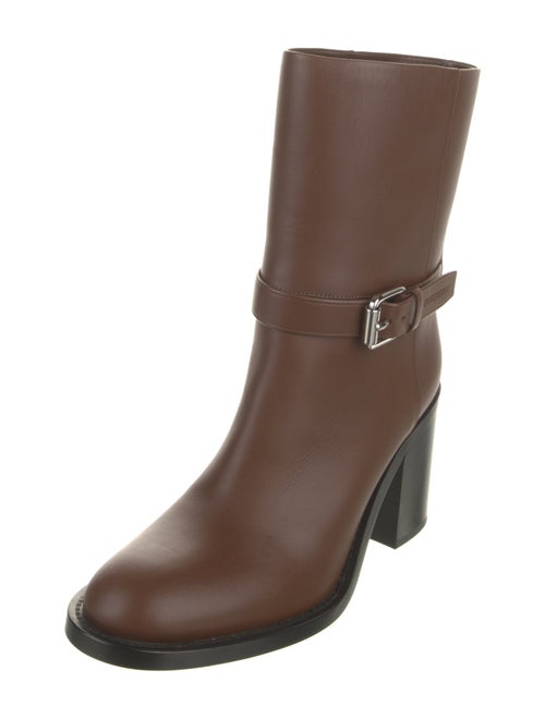 Burberry Leather Moto Boots