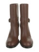 Burberry Leather Moto Boots