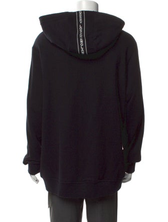 Burberry House Check Pattern V-Neck Hoodie