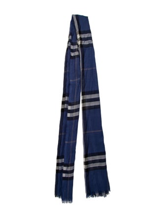 Burberry Wool House Check Pattern Scarf