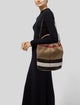 Burberry Canvas Bucket Bag