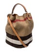Burberry Canvas Bucket Bag