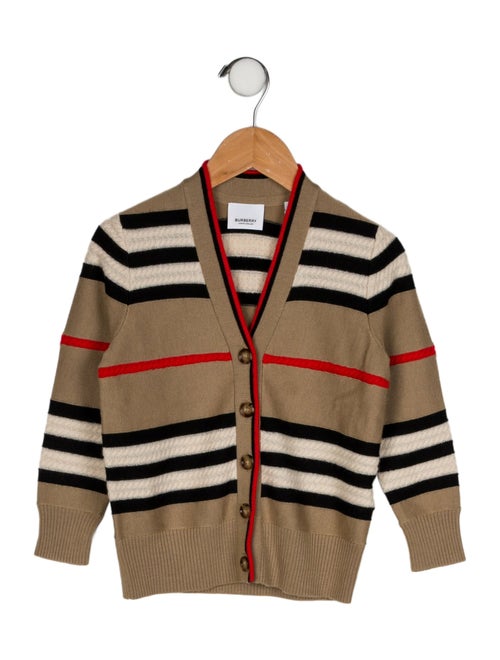 Burberry Check Print Cardigan