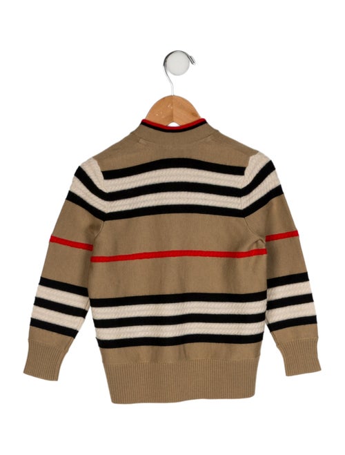 Burberry Check Print Cardigan