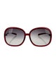 Burberry Oversize Gradient Sunglasses