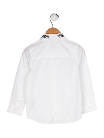 Burberry Solid Dress Shirt
