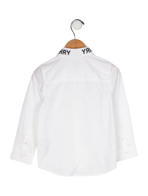 Burberry Solid Dress Shirt