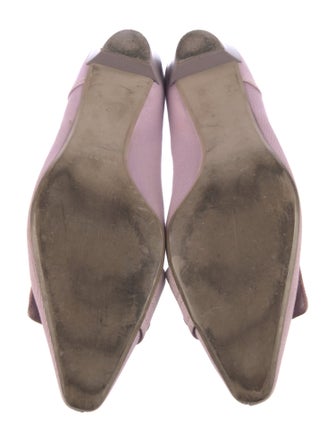 Burberry Canvas Ballet Flats