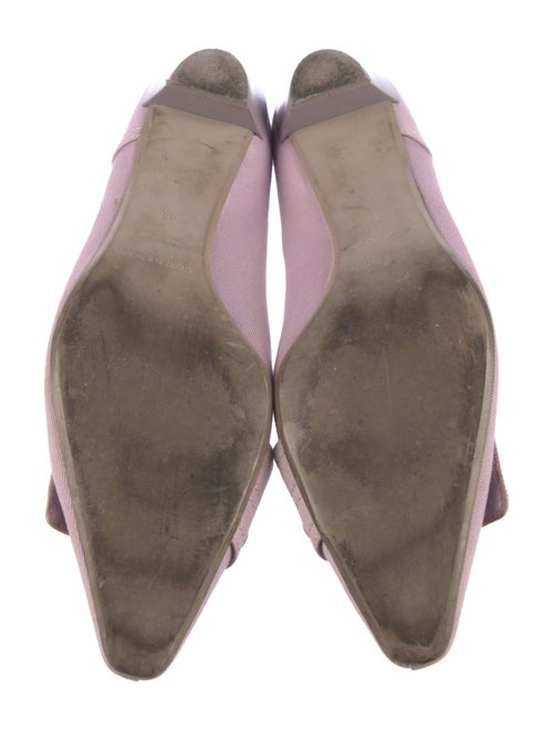 Burberry Canvas Ballet Flats