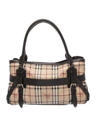 Burberry Haymarket Check Kentoville Tote