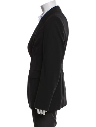 Burberry House Check Pattern Peacoat