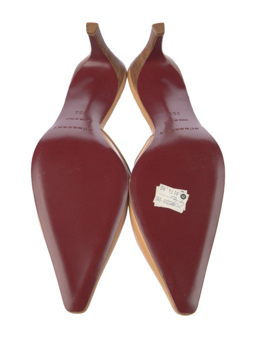 Burberry Leather Mules