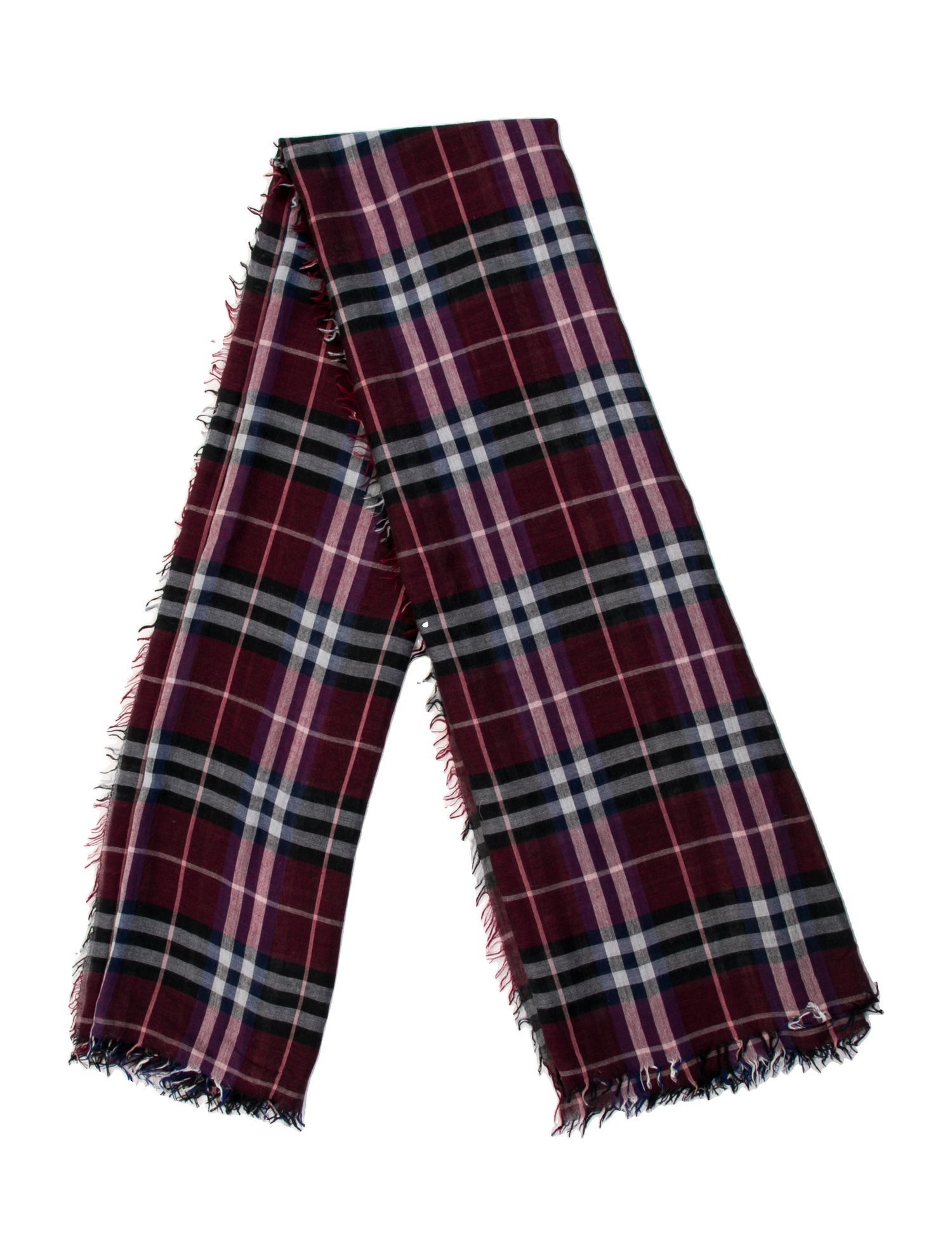 Burberry Nova Check Pattern Scarf