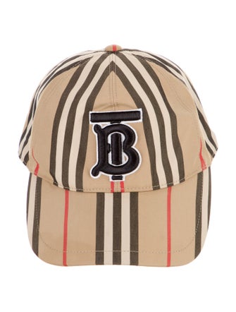 Burberry Canvas Neutral Pattern Hat Size S