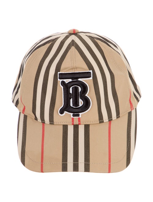 Burberry Canvas Neutral Pattern Hat Size S